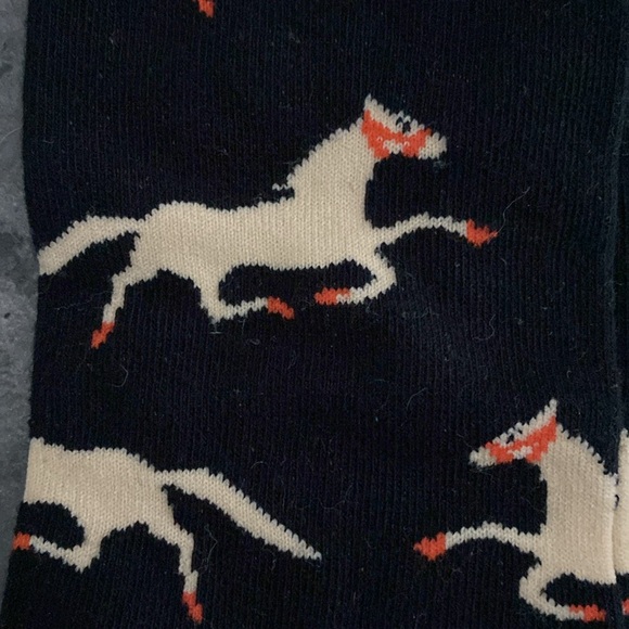 Rick Paper Flower Horse Socks - Picture 2 of 6